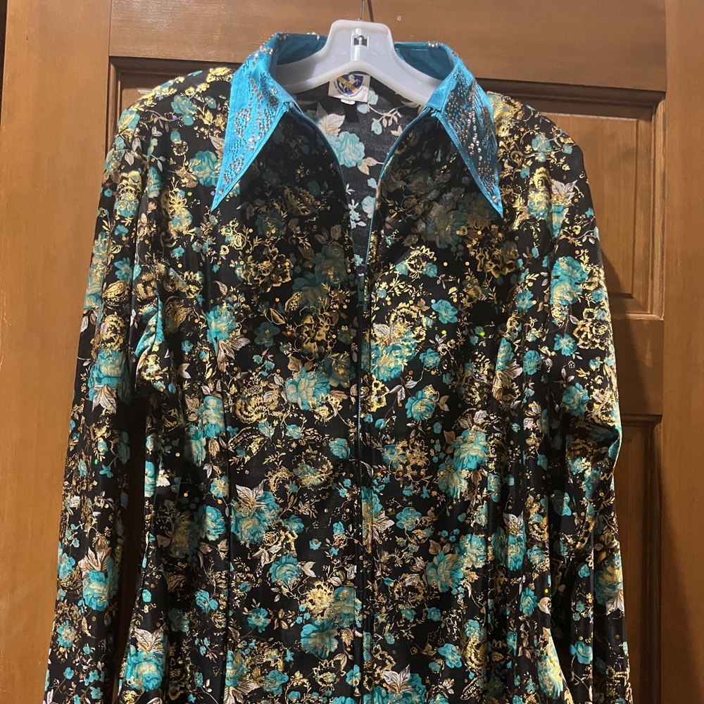 Royal Highness Equestrian 2X long sleeve show shirt.